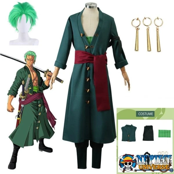 Roronoa Zoro Outfits Timeskip Cosplay Halloween HOT | One Piece Universe Store