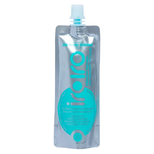 Iroiro 220 Seafoam Pastel Vegan Cruelty-Free Semi-Permanent Hair Color