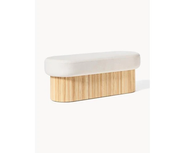 Banc rembourré avec espace de rangement Nala