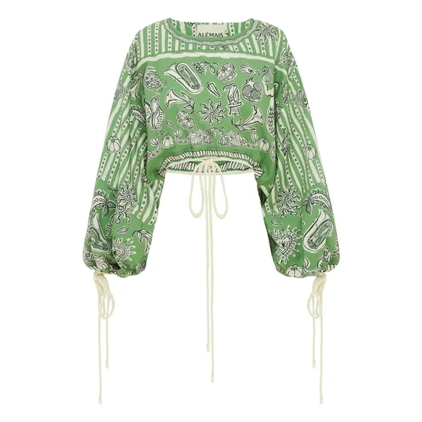 Blouse Lula Coton Bio | Vert