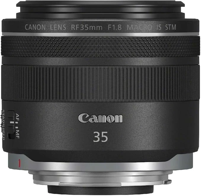 Objectif Canon RF 35 mm F1.8 Macro is STM, Grand-Angle, stabilisateur d'image Optique 5 Vitesses, Photo Rue, Voyage, Macro, Compatible Canon EOS R