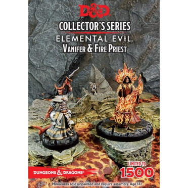 Acheter D&D - Princes of the Apocalypse - Vanifer & Fire Priest - Gale Force Nine - Jeux de rôle