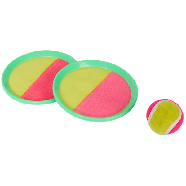 HUGO - Raquettes auto-agrippante et balle en scratch