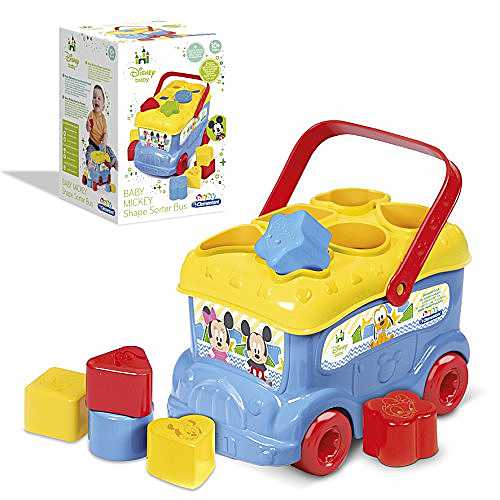 Clementoni - 14395 - Le bus des formes de Mickey - Disney - Premier age