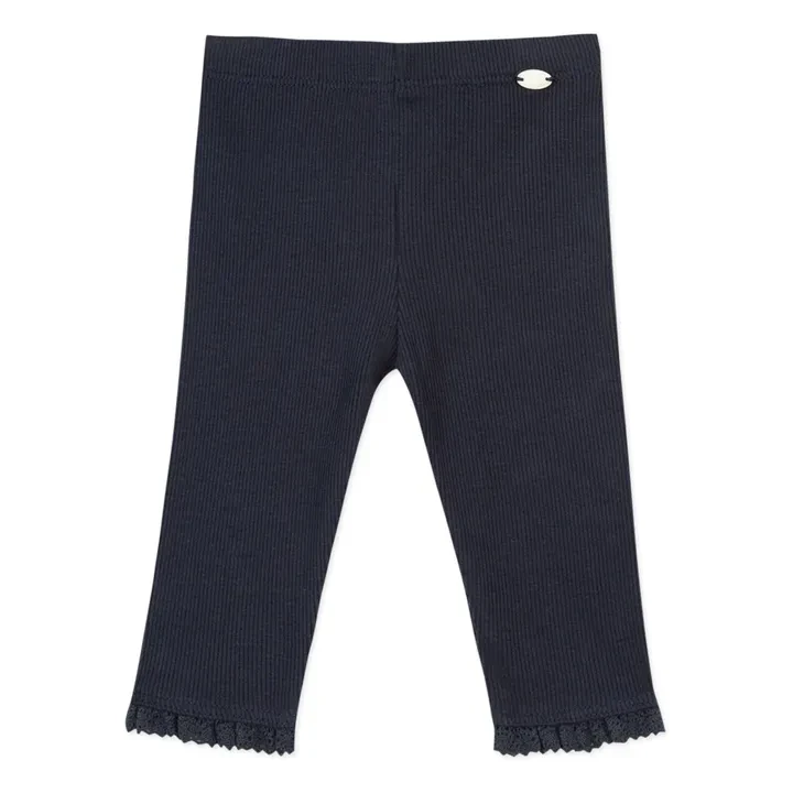 Legging Côtelé | Bleu marine