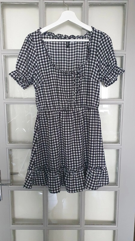 Robe vichy courte TAILLE L