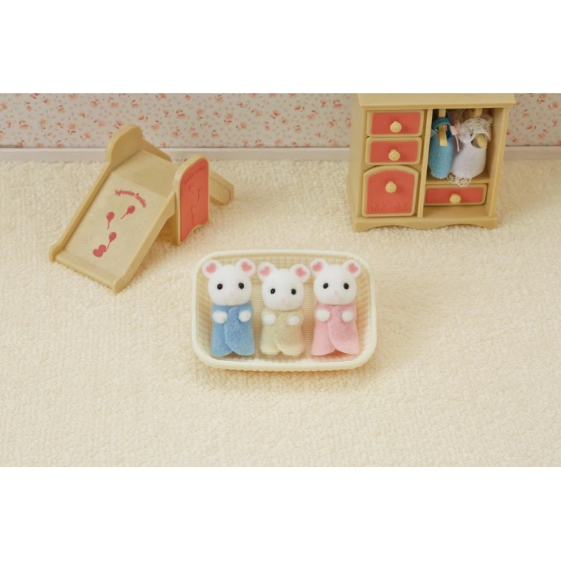 Sylvanian Families - Les Triplés Souris Marshmallow