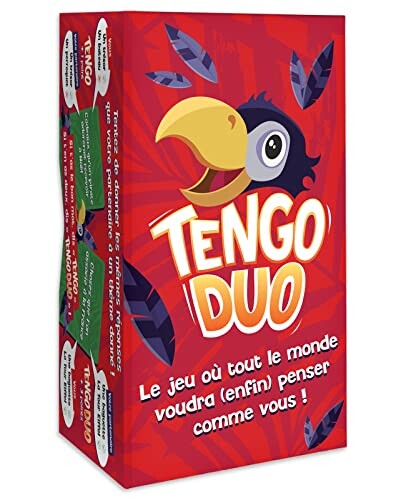 TENGO DUO - Le Nouveau Jeu de Société d’Ambiance Coopératif - Jeu de Cartes d’Anticipation et de Rapidité Idéal pour Jouer en Famille et Entre Amis, pour Enfants, Ados, Adultes - 480 Cartes