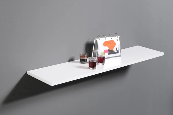 Tablette mélaminé blanc, L.120 x l.40 cm x Ep.18 mm | Leroy Merlin