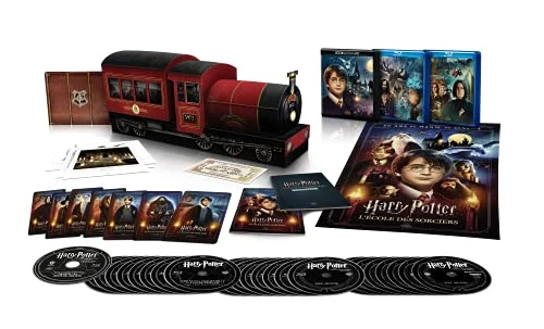 Harry Potter - Intégrale 8 films - Edition Collector 4K : Poudlard Express [Édition Collector Ultimate - Hogwarts Express - 4K Ultra-HD + Blu-ray + Goodies]