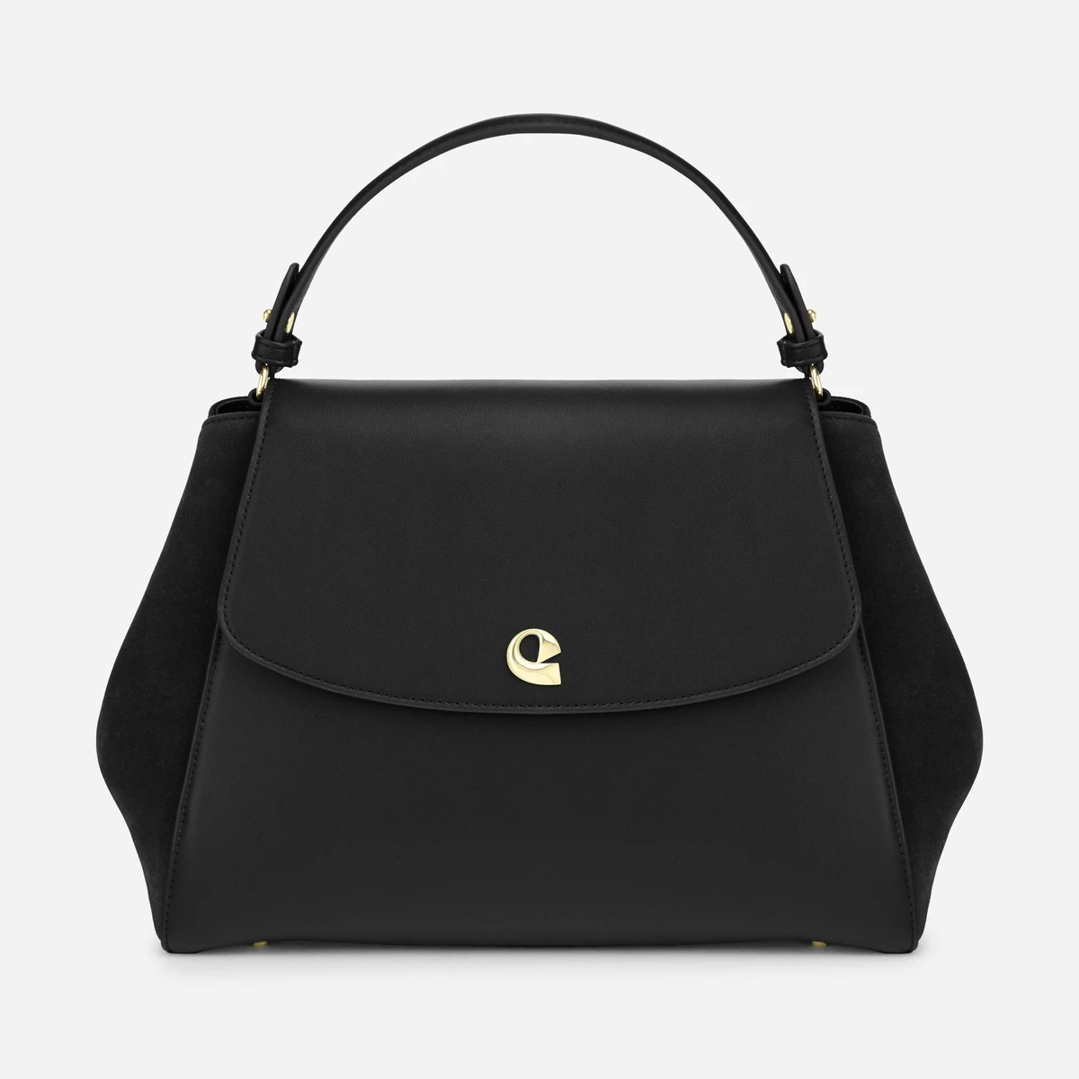 Sac Aura spacieuse suede noir