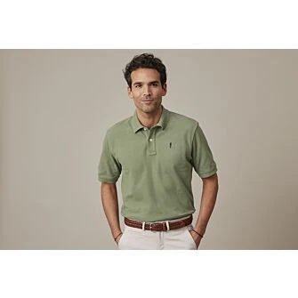 Polo homme Vert Sauge - GARETH