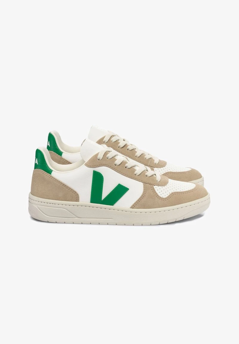 V-10 - Baskets basses - extra white emeraude sahara