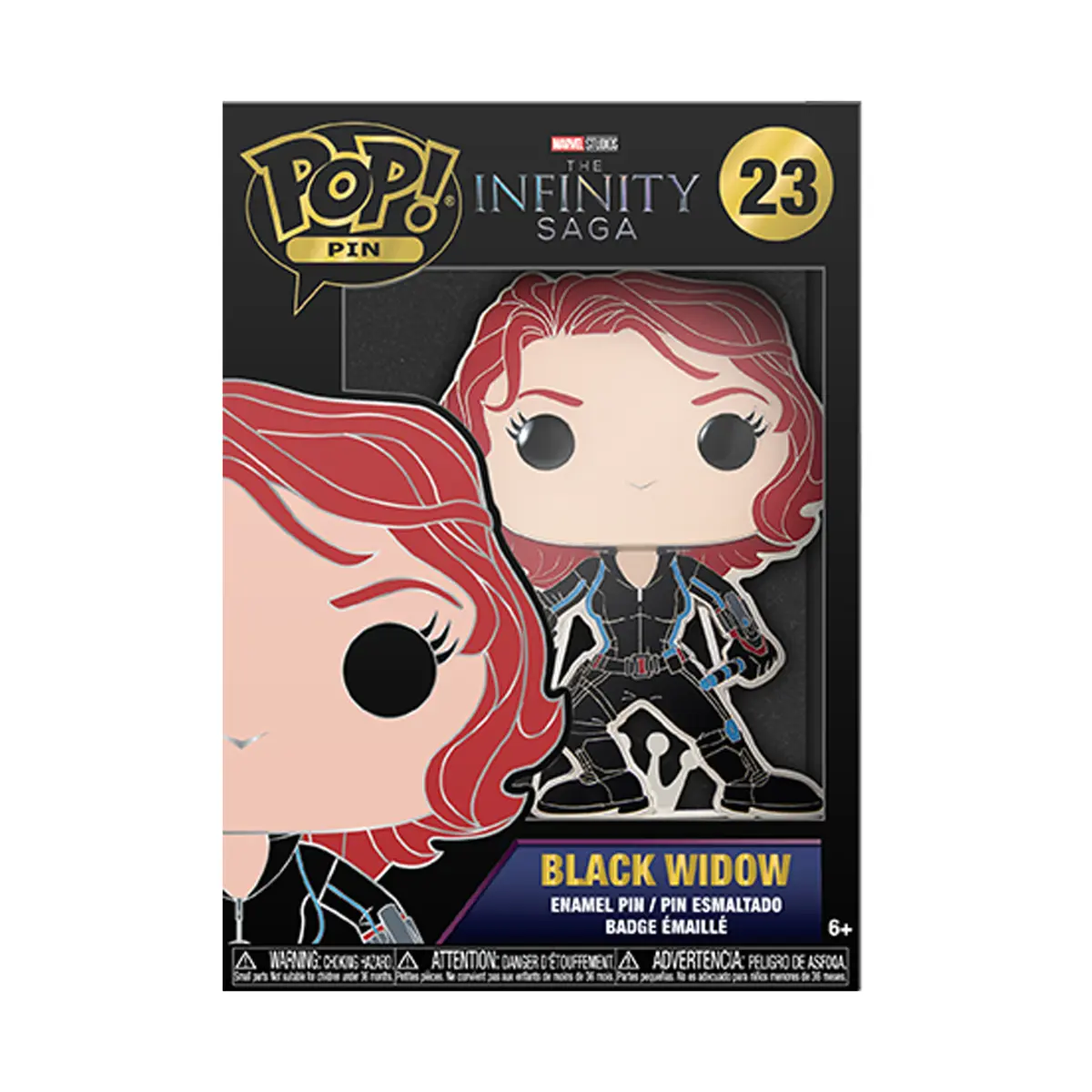 BLACK WIDOW POP! PIN - MARVEL INFINITY SAGA