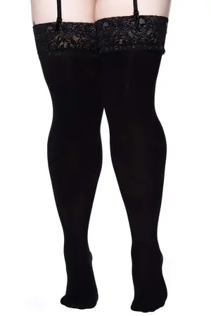 Stop Staring Thigh High Socks size XL