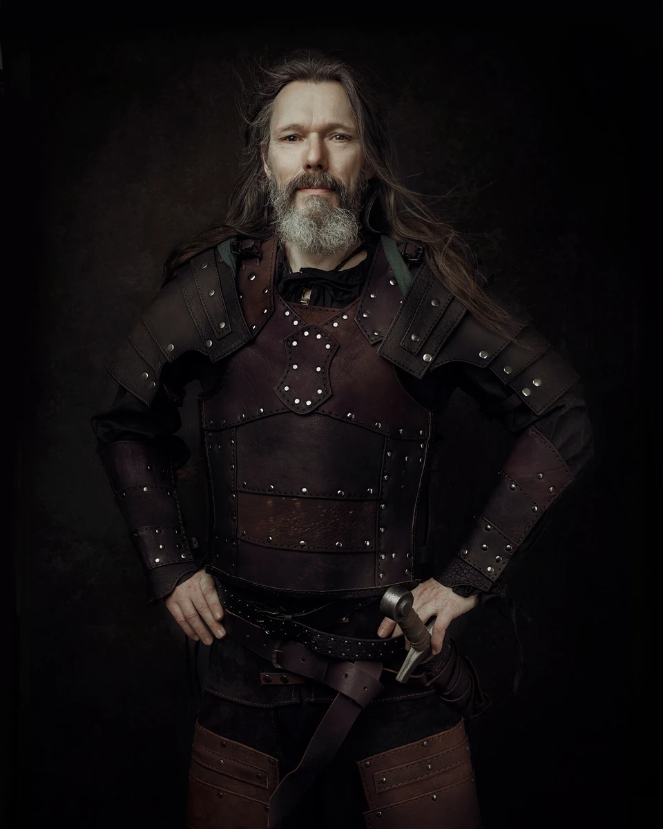 Albrecht - Plastron | brun | leather armor | 988717