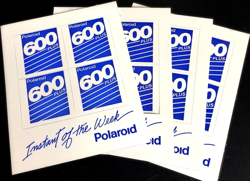 Cadre photo magnétique Polaroid 600 avec 16 petits aimants, lot de 4