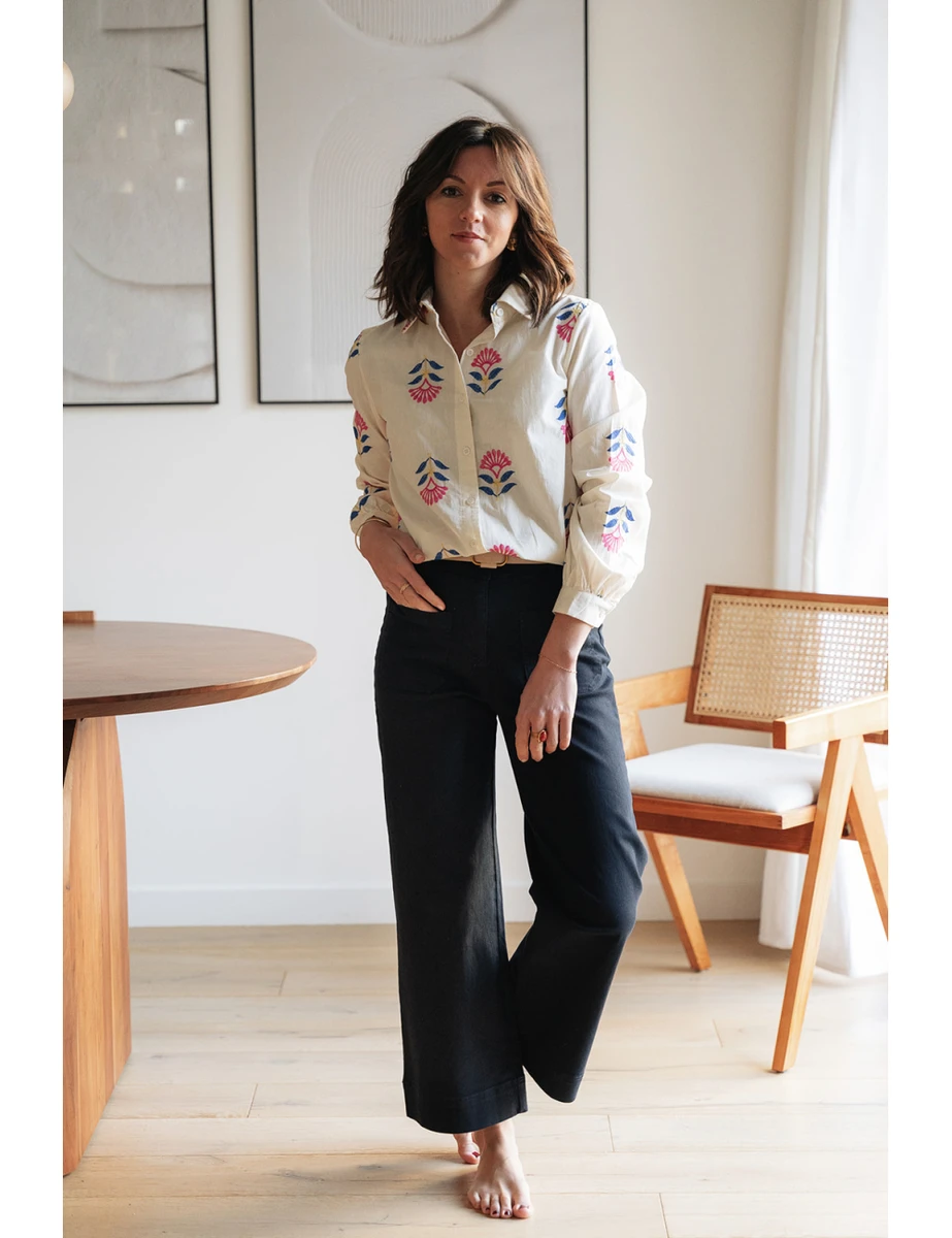 Pantalon Jules marine