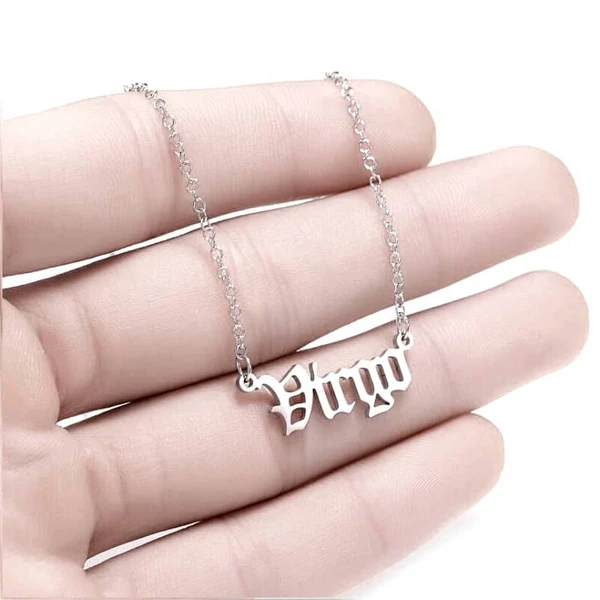 Stainless Steel Virgo Necklace