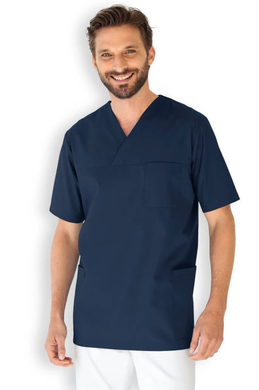 GREEN Tunique mixte - Stretch bleu navy