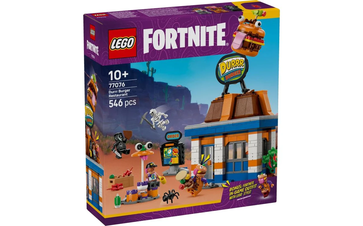 77076 LEGO Fortnite Durrr Burger restaurant