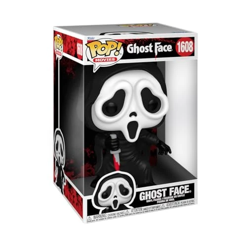 Funko Pop! Jumbo Movies: Ghostface - Ghostface - Figurine en Vinyle à Collectionner - Idée de Cadeau - Produits Officiels - Jouets pour Les Enfants et Adultes