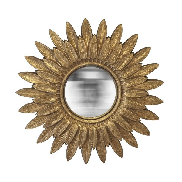 Miroir soleil ø32 cm - Plume 