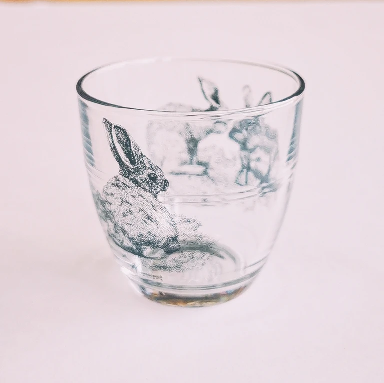 Verre enfant - Lapin
