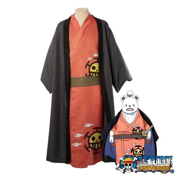 One Piece Bepo Cosplay Wano Costume Kimono NEW for Sale