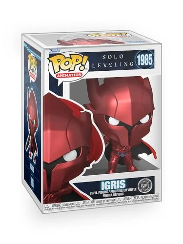Epic Collectibles Pop Anime : Solo Leveling – Igris as Blood-Red Commander (Chase Variant) Figurine en vinyle livrée avec protecteur de boîte compatible avec Funko