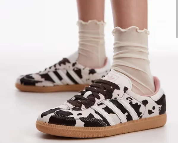 Exclusivité ASOS - adidas Originals - Samba OG - Baskets - Imprimé vache