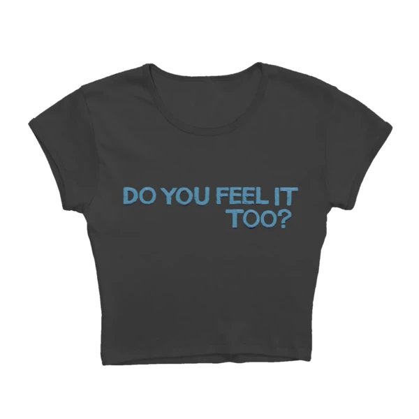 Do You Feel It Too? Crop Baby T-Shirt - Store Billie Eilish
