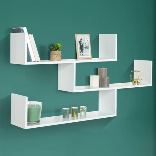 Etagère Murale Multiposition Lou Blanche