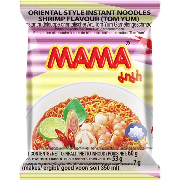 Mama Instant Noodles Shrimp