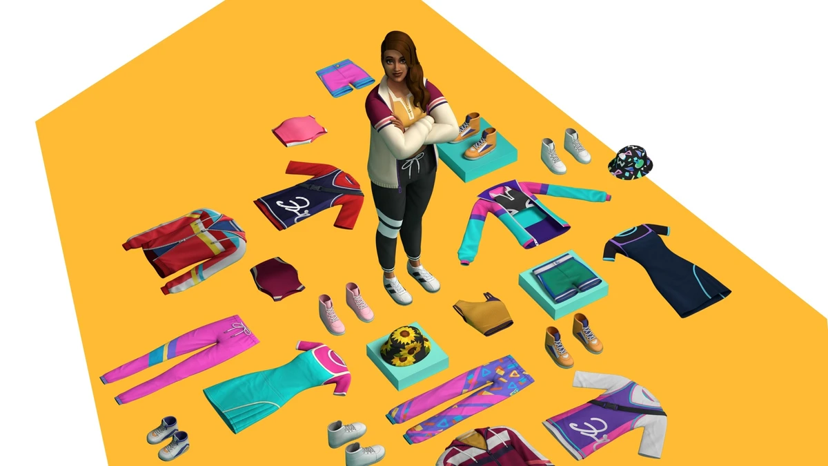 Acheter Les Sims™ 4 Kit Look rétro Kit - Electronic Arts