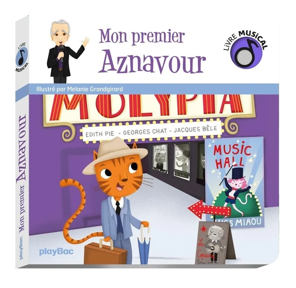 Livre musical ; mon premier Aznavour