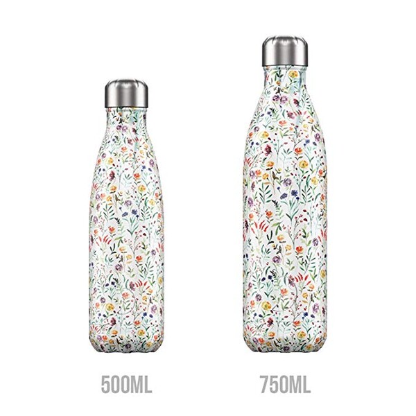 Bouteilles Chilly's | Étanche, sans fuites | Acier inoxydable sans BPA | Bouteille d'eau réutilisable | Double paroi isolée sous vide | Garde les boissons froides pendant plus de 24 heures et les boissons chaudes pendant 12 heures: Amazon.fr: Sports et Loisirs