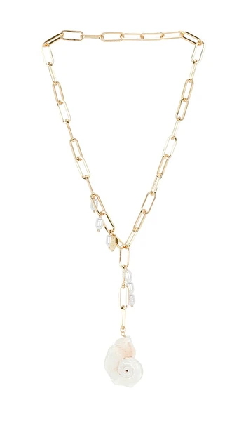 SAUTOIR PENDENTIF SHELL