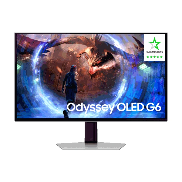 Odyssey OLED G6 27" G60SD - Argenté - QHD - Écran PC Gaming