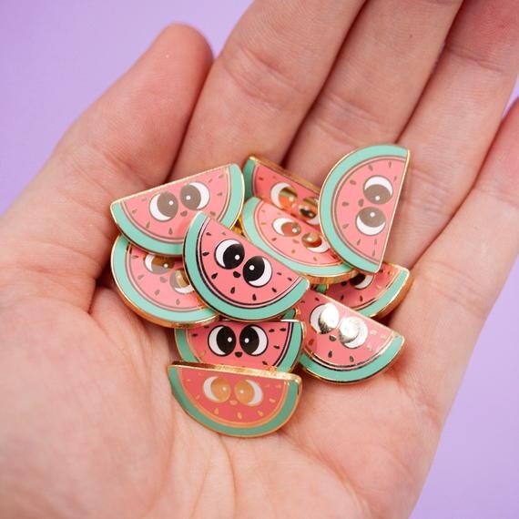 BROCHE DE PASTÈQUE FRAÎCHE