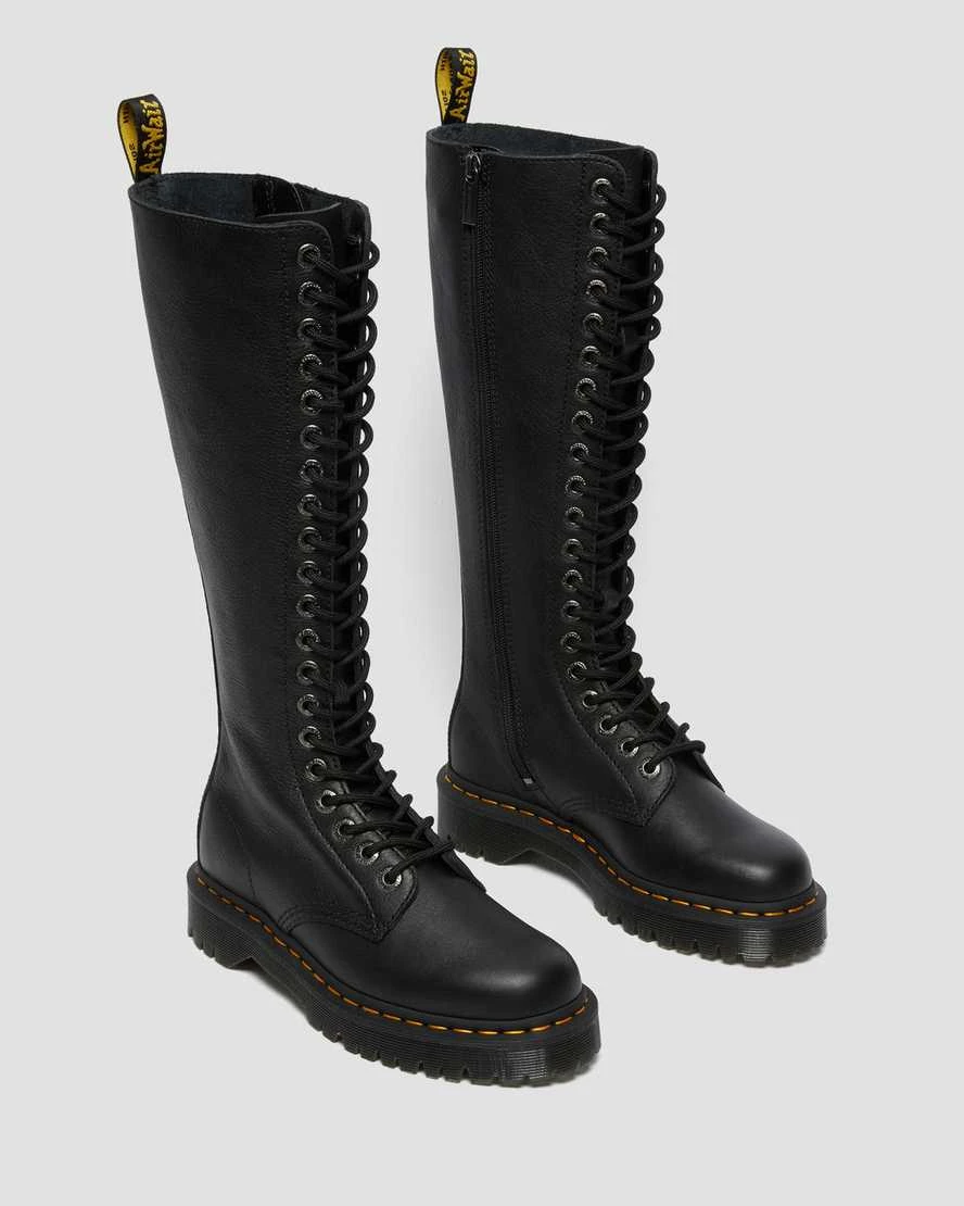 Boots montantes 1B60 Bex en cuir Pisa en Noir | Dr. Martens