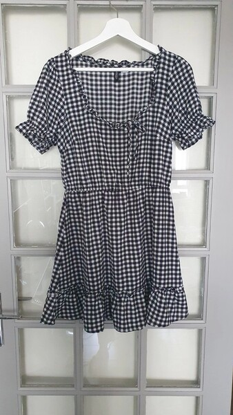 Robe vichy courte TAILLE L