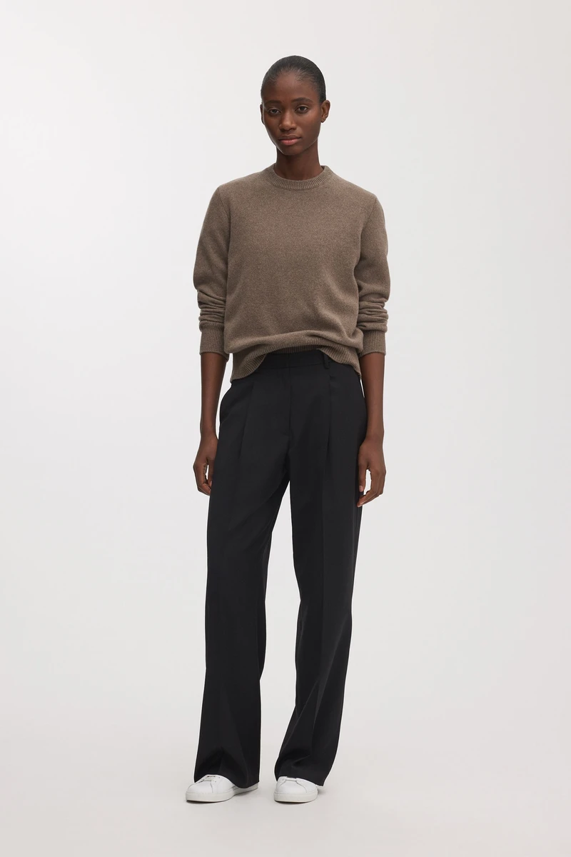 Brown Cashmere Sweater | Italian Recycled Cashmere | Asket