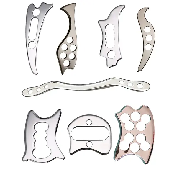 16.19€ 19% OFF|Rvs Body Schrapen Boord Iastm Fysieke Therapie Gua Sha Massage Gereedschap Chiropractie Chiro Spier Myofasciale Release| |   - AliExpress