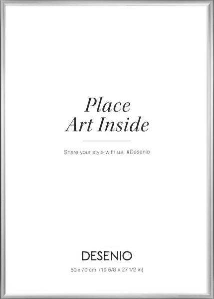 Cadre en argent, 50x70