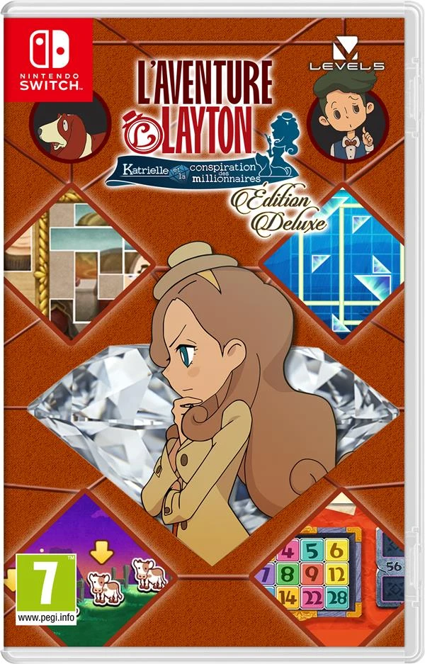 L'aventure Layton : Katrielle et la conspiration des millionnaires - Edition Déluxe