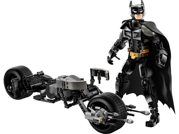 La figurine de Batman™ à construire et la moto Bat-Pod 76273 | Batman™ | Boutique LEGO® officielle FR
