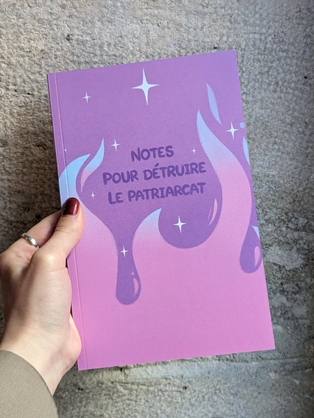 Carnet A5 "Notes pour détruire le patriarcat"