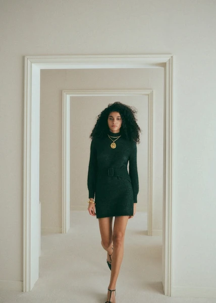 Robe Enola - Vert Foncé