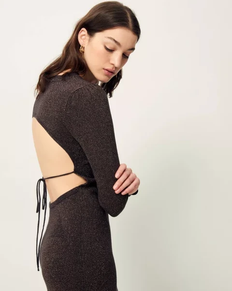 AURORA Copper Night | Robe | SESSÙN Site officiel